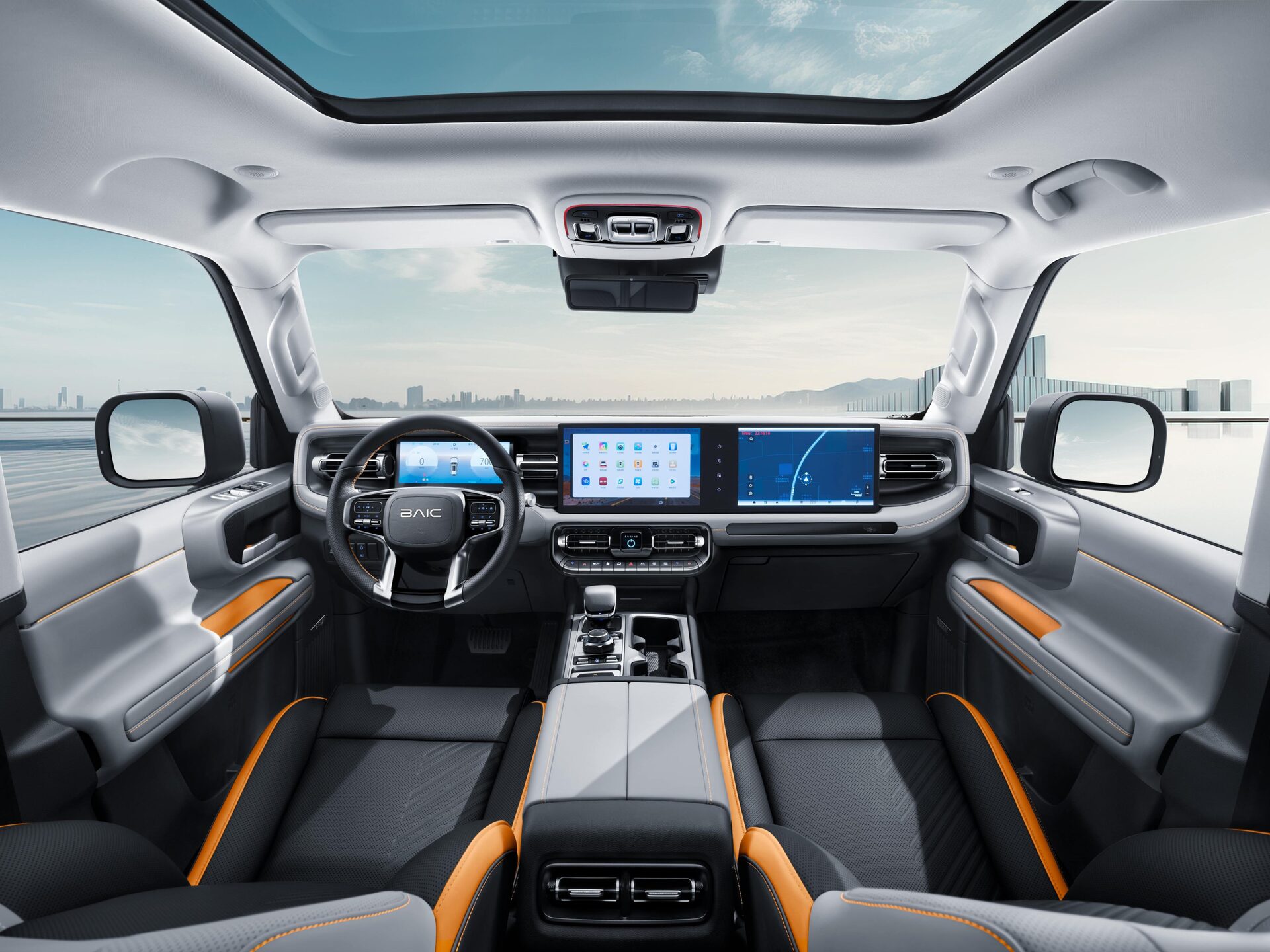 BJ40 PRO interior, photograph 4