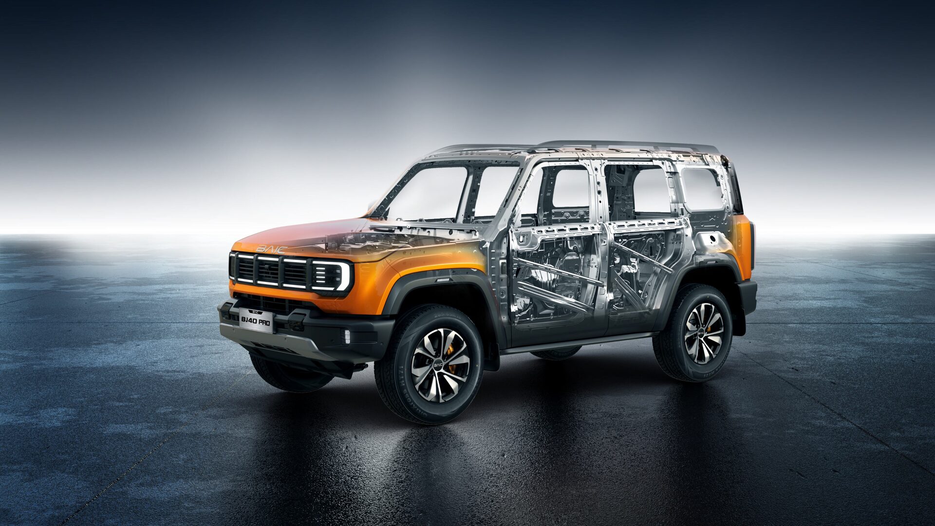 BJ40 PRO exterior, photograph 1