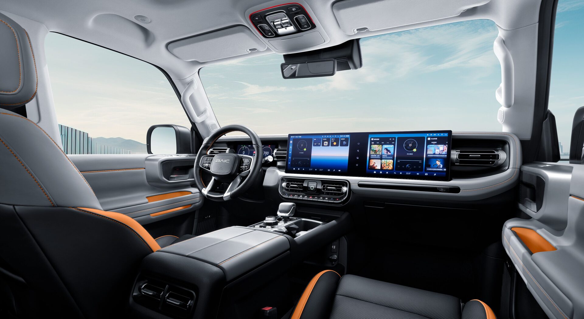 BJ40 PRO interior, photograph 3