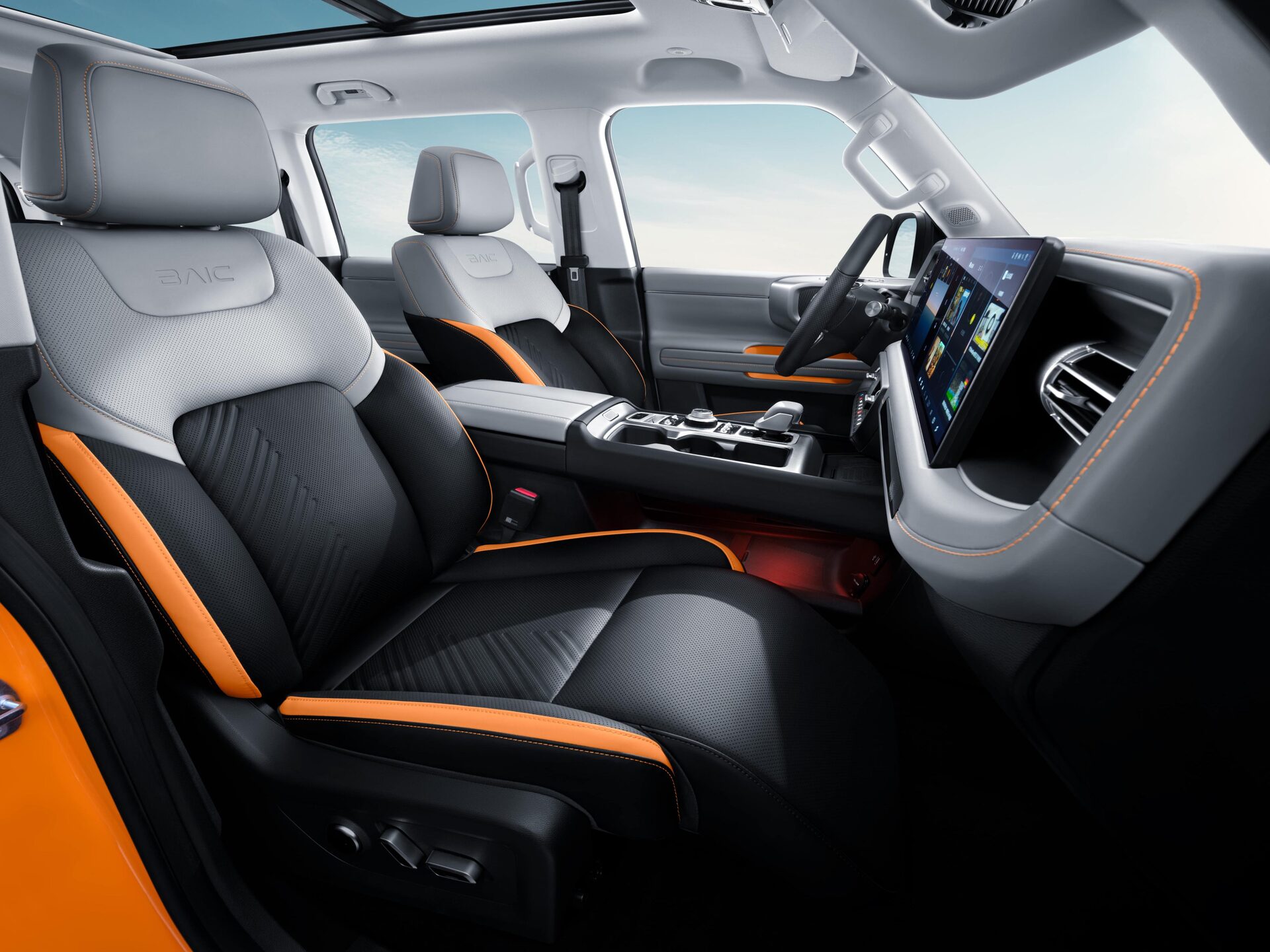 BJ40 PRO interior, photograph 6